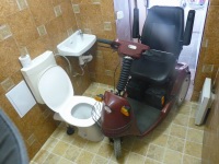 bezbarierov� toaleta